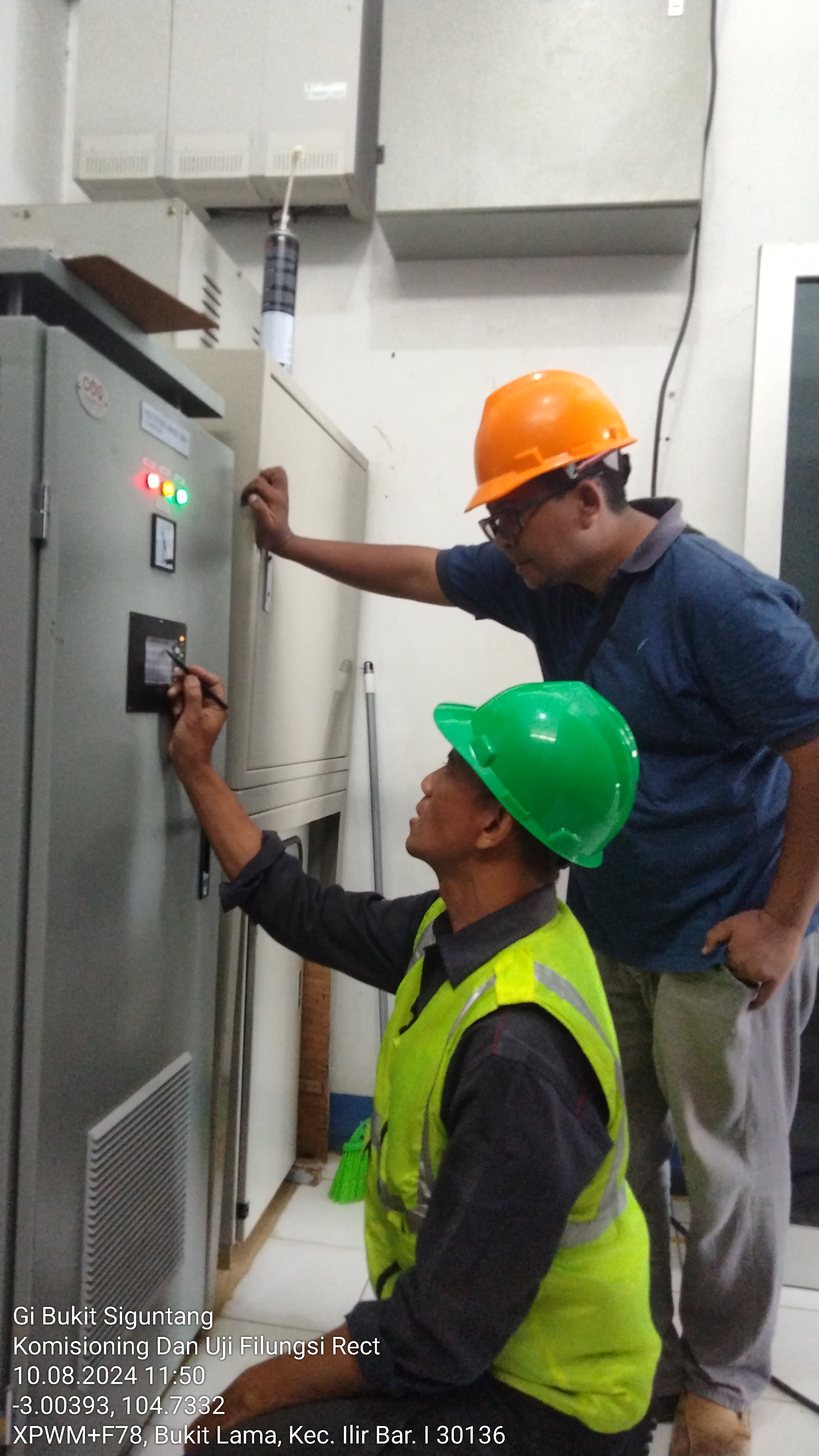 Komisioning Dan Uji Filungsi Rect