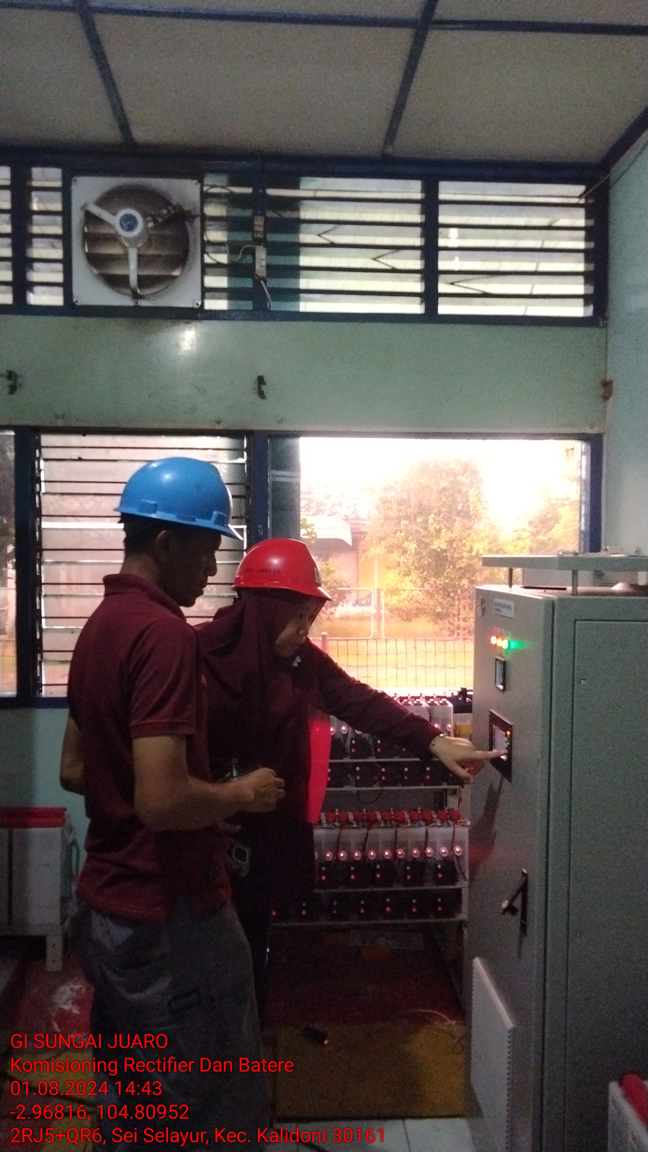 Komisioning Rectifier Dan Batere