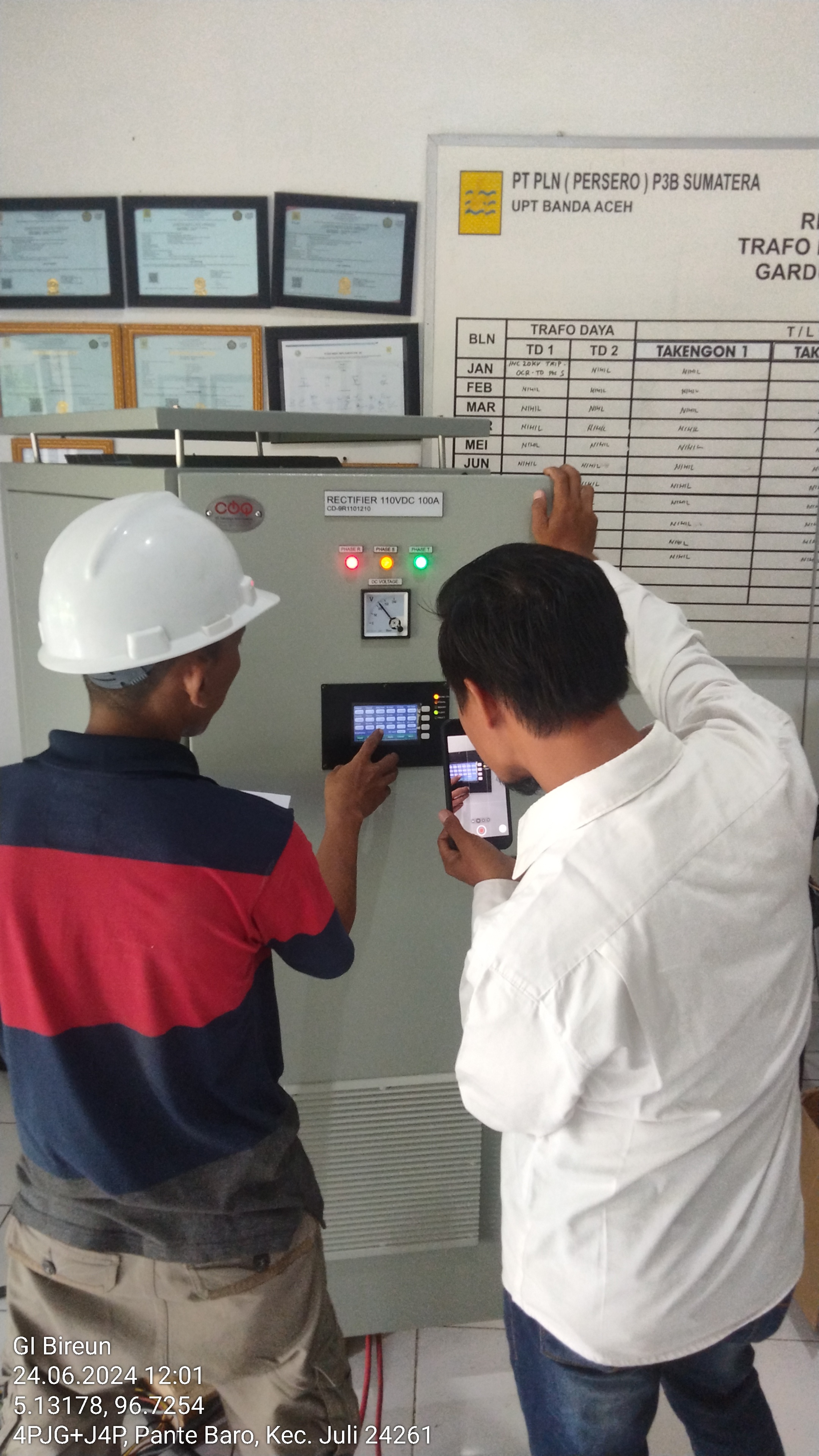 On Site Training Rectifier - GI Bireun